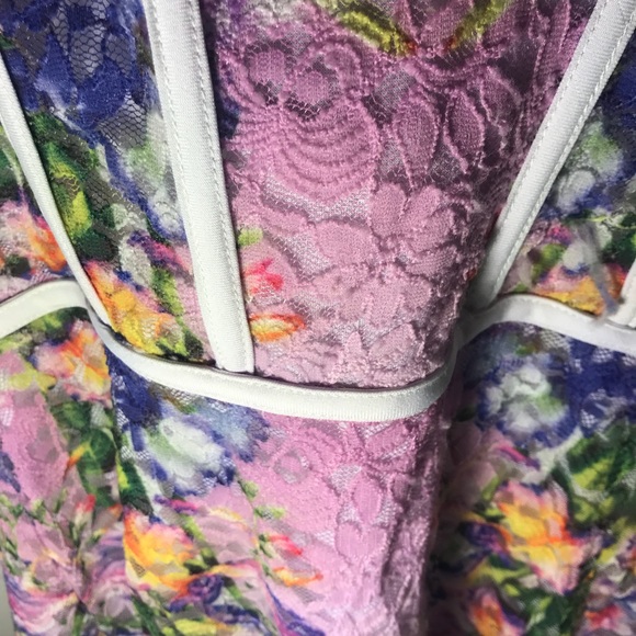 Colorful strapless dress - Picture 4 of 8